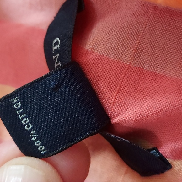 Lands End Orange Striped Dress - Picture 3 of 7